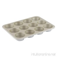 American Kitchen Cookware 12-cup Nonstick Muffin Pan; PFOA Free Nonstick Bakeware; Manufactured in USA - B07BGCCXVH